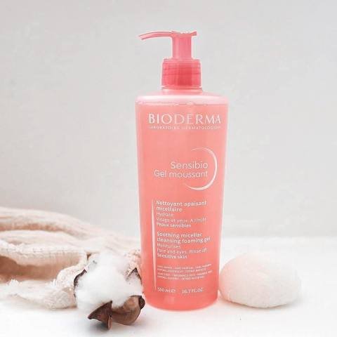 BIODERMA Sensibio Gel moussant 500ml