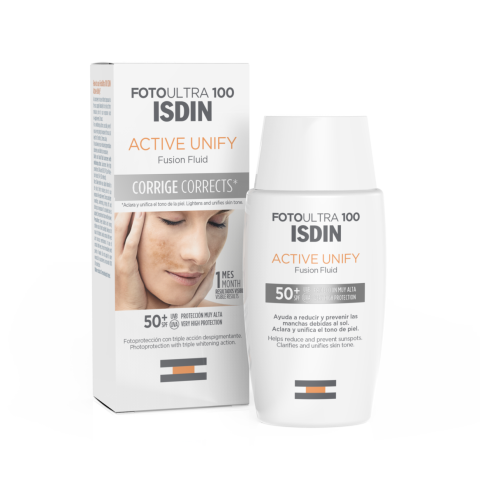Foto Ultra 100 ISDIN Active Unify Fusion Fluid SPF 50+