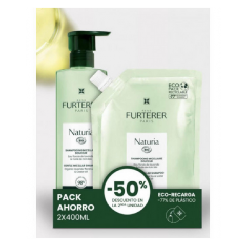 RENE FURTERER Naturia pack champú duplo
