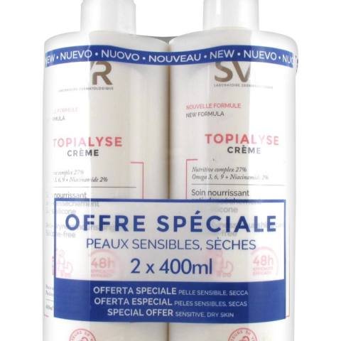 SVR TOPIALYSE Crema duplo 4x400 ml