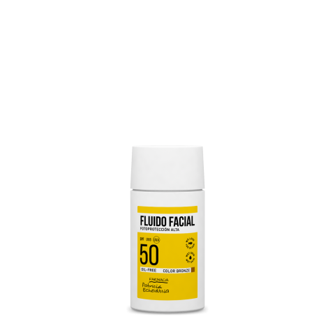 Fluido Facial oil free SPF 50 Color Bronze