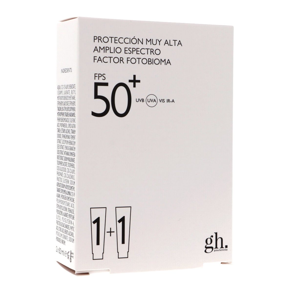 gh Duplo SPF50+ Fotoprotección muy alta sin color