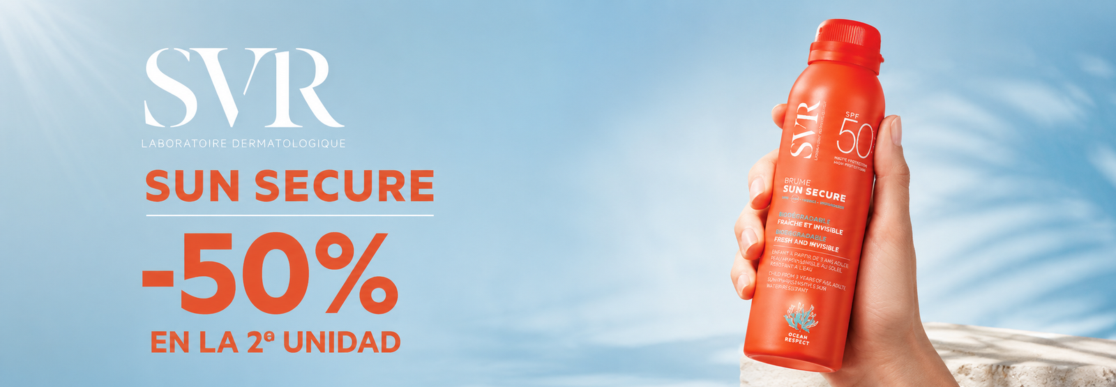 SVR SUN SECURE – 50% en la 2ª unidad